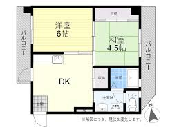 ハイツ丸栄の間取り