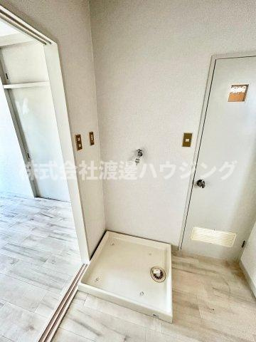 ナオミハイツ3の設備|室内洗濯パン