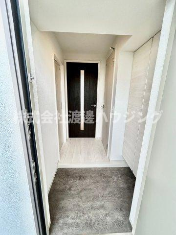 ベルエール江坂の玄関