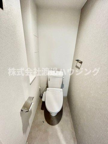 ベルエール江坂のトイレ