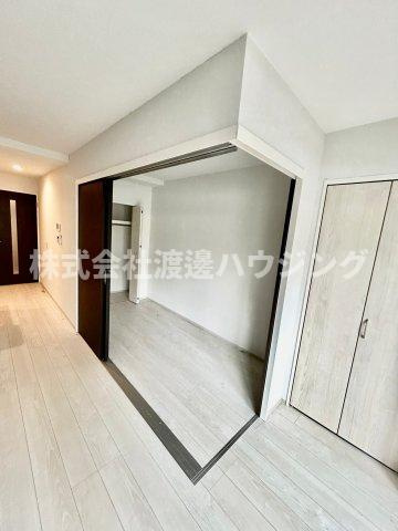 ベルエール江坂の寝室