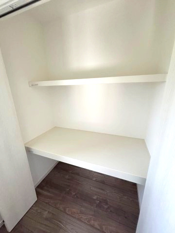 アースタウン松前中央22号棟　新築中古戸建(ラスト1区画)の収納|こまごまとしたものを収納できそうですね