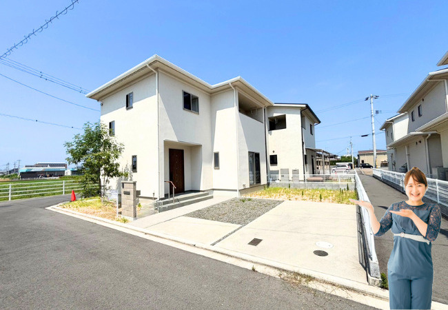 アースタウン松前中央22号棟　新築中古戸建(ラスト1区画)の外観|外観です