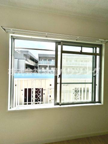 ハイムタケダT-３のバルコニー