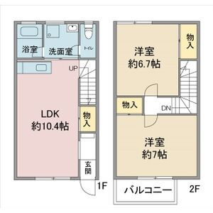 アプトエーデルワイスの間取り