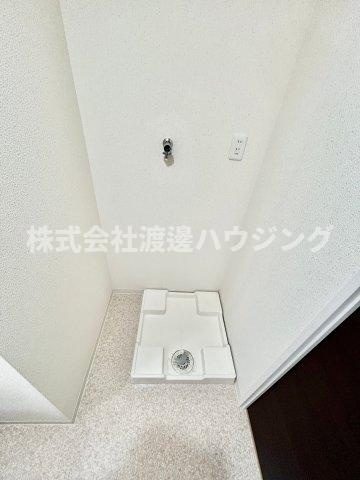 ルミネソレイユ江坂の設備|室内洗濯パン