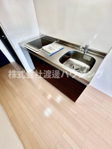 ルミネソレイユ江坂のキッチン|2口IH