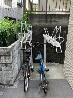 【その他共用部分】 | 駐輪各世帯1台まで可能です