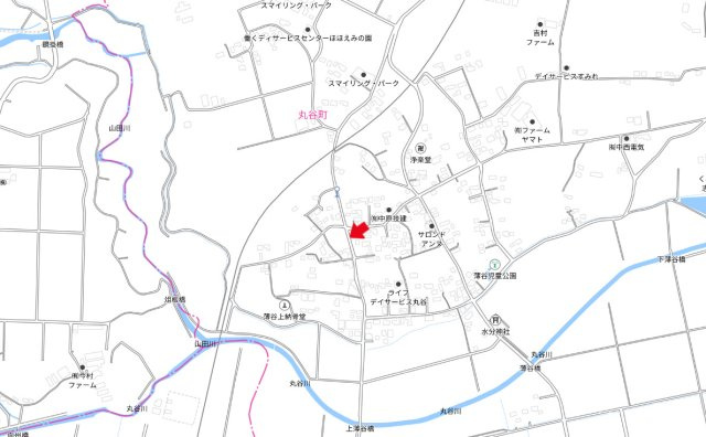 【地図】 | 売土地：丸谷町