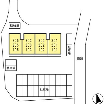 【区画図】 | セジュール坪の内