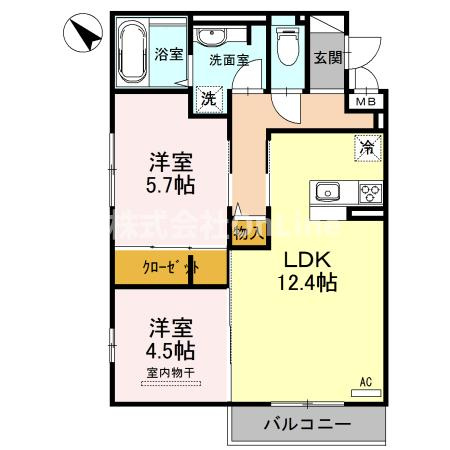 Eastforestの間取り