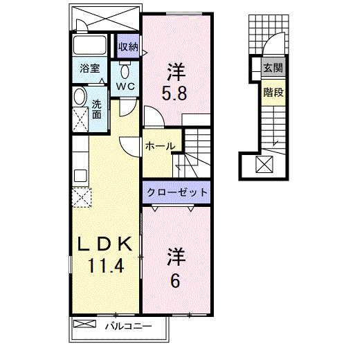 キャトルフォイルの間取り
