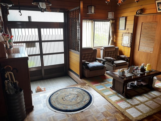 萩乃里の玄関