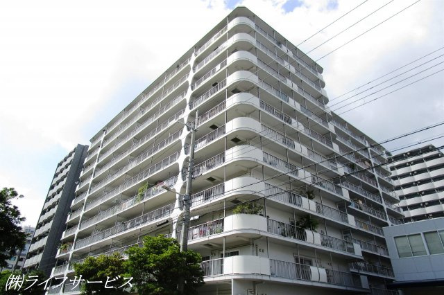 【外観】 | 新大阪第１グリーンマンション | 大阪メトロ御堂筋線「東三国」駅徒歩６分