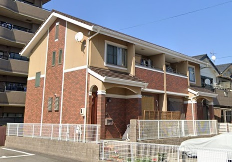 名古屋市北区楠５丁目のアパートの外観