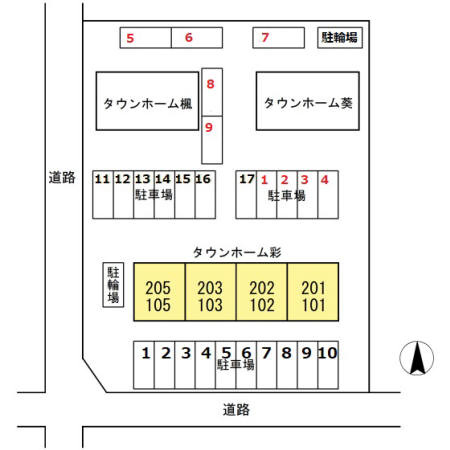 【区画図】 | タウンホーム楓葵