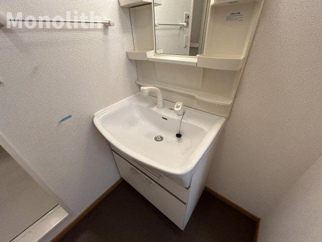 ミゾノカワABの洗面所