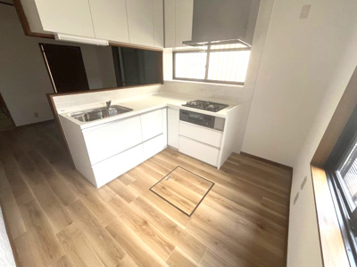 【キッチン】 | 生駒郡三郷町勢野西5丁目【リフォーム済】