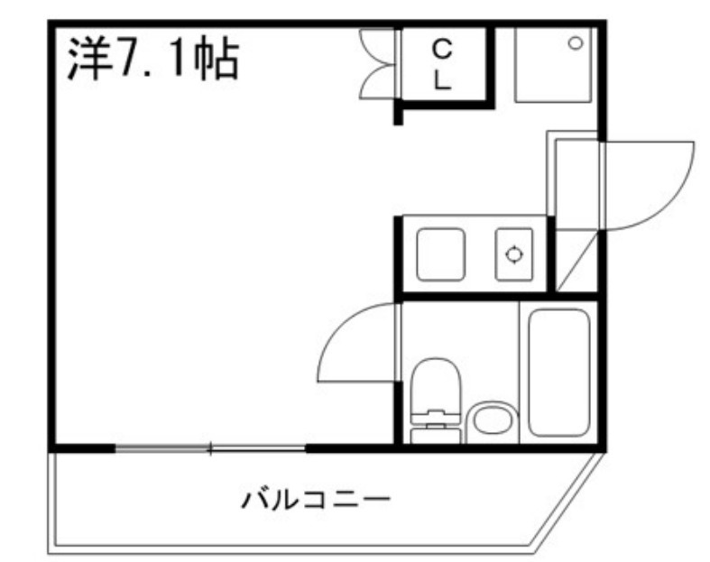 エレーヴ新在家の間取り