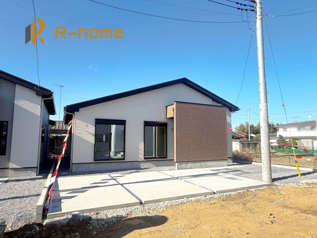 土浦市摩利山新田1期　新築戸建て　3号棟の外観|近隣の同仕様完成物件をご見学いただけます♪