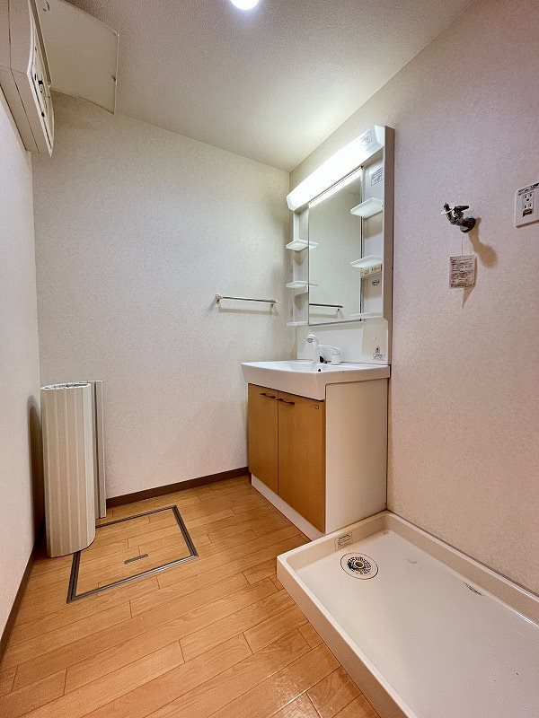 ネオレジデンス広川の洗面所