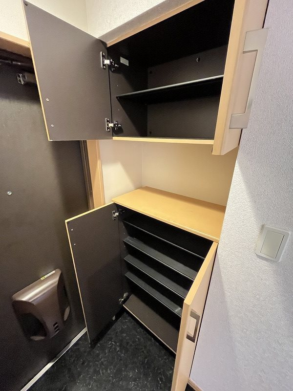 ネオレジデンス広川の収納|シューズボックスです