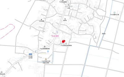【区画図】 | 売土地：下水流町