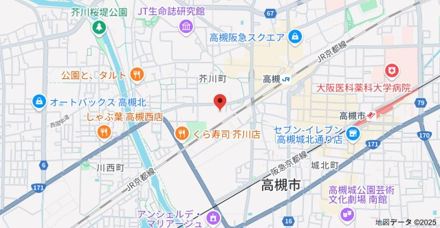 シャーメゾンサイビータの地図