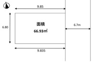 八尾市南久宝寺2丁目　売土地の画像