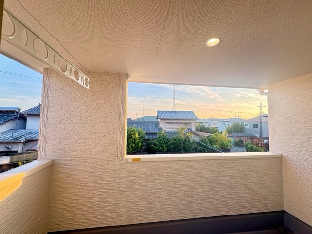 売新築戸建　中央区北島町のバルコニー