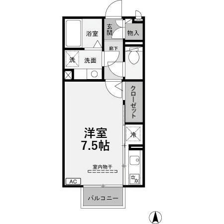 【間取り】 | カーサＨＡＫＯＤＡ
