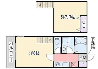 ライフ・モア次郎丸の間取り