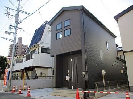 広島市佐伯区五日市中央3丁目　新築一戸建て(全5棟)の外観