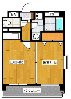 ヴァン21の間取り