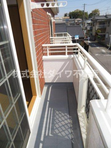 メゾーネ宗のバルコニー