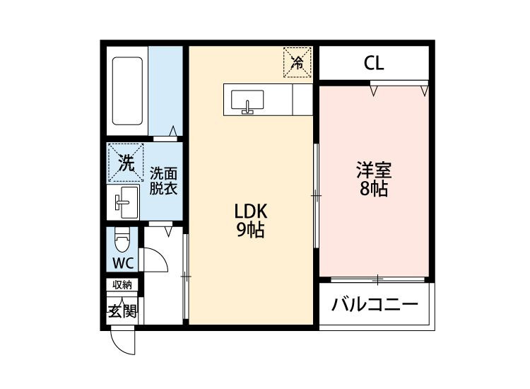 フレンズタカラの間取り