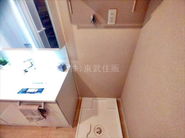 【ランドリースペース】 | レクセル朝霞 | 洗濯機置き場