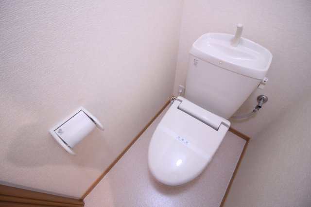 メゾンアンソレイエ1のトイレ