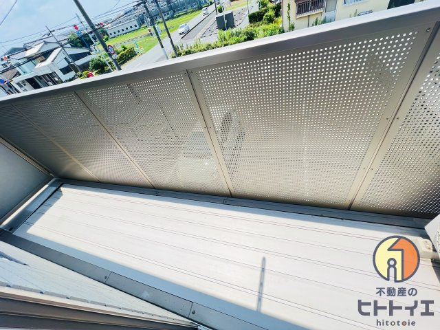 スラージュマン Cのバルコニー|陽当たり良好なバルコニーです