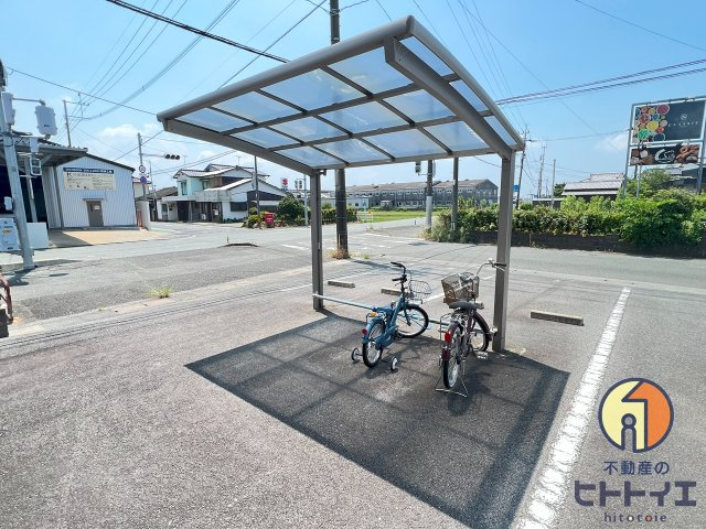 スラージュマン Cのその他共用部分|駐輪場です