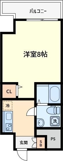 【間取り】 | ラシーヌ宿院