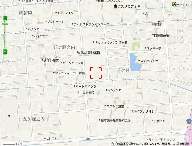エテルノⅡの地図