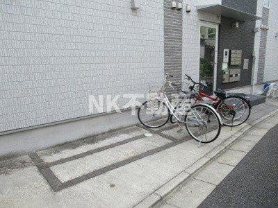 【その他共用部分】 | ハーモニーテラス高井田元町（河内永和賃貸） | 駐輪場です