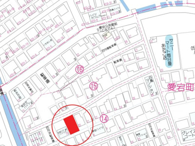 【地図】 | (ご成約)売地　高知市愛宕町4丁目　＠27.12