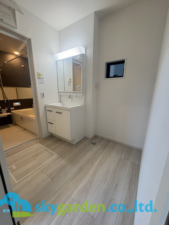 藤沢市羽鳥1期　新築戸建　全2棟1号棟の脱衣所