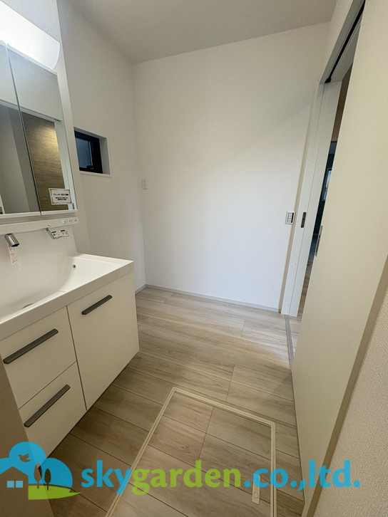 藤沢市羽鳥1期　新築戸建　全2棟1号棟の脱衣所