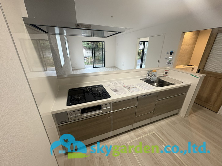 藤沢市羽鳥1期　新築戸建　全2棟1号棟のキッチン|キッチンでお料理をお楽しみください