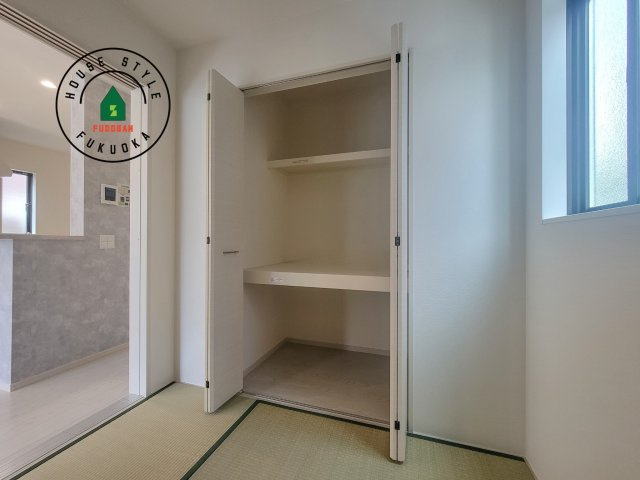 糟屋郡粕屋町長者原東7丁目第1-2棟（1号棟）の収納|収納には困りません。