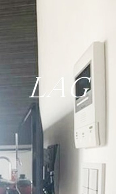 【セキュリティ】 | コンテル旗の台 | モニター付きインターホンです。