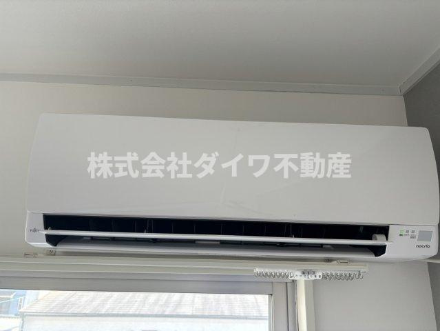 マンションヒルトップの設備|LDKエアコン